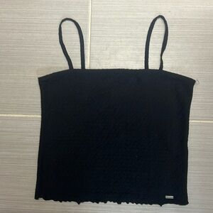 Hollister Black Spaghetti Strap Tank Top